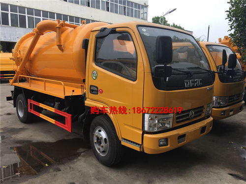 東風多利卡吸污高壓疏通車 城市清潔的多面手